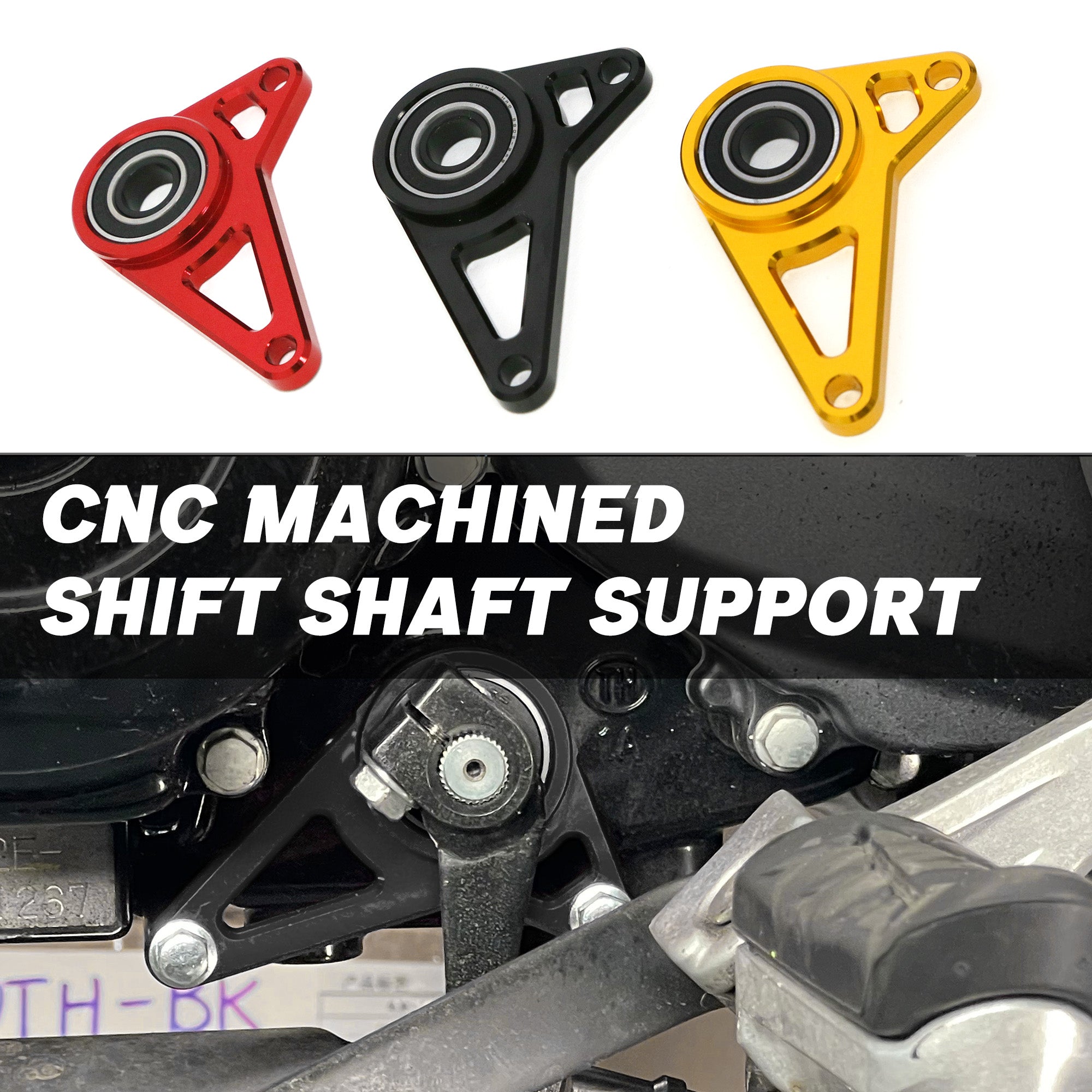 Fits Honda GROM MSX125 2021-2023 Engine Gear Shift Shaft Guide Support  Bracket
