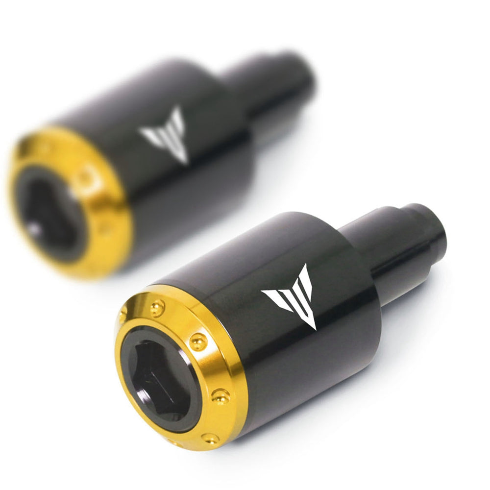 Fit Yamaha MT Engraved Logo ATOM Bar Ends | MC Motoparts