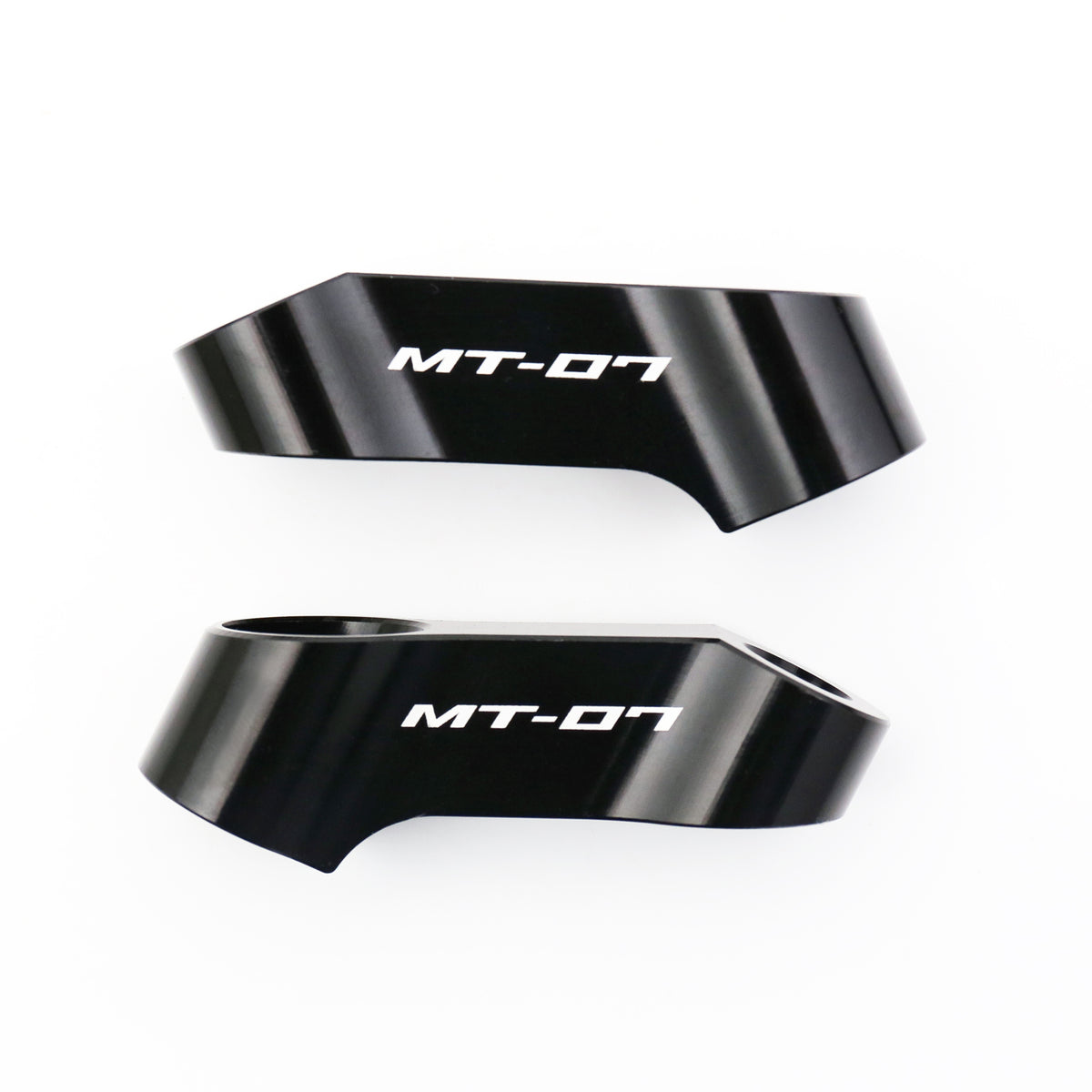 Fit Yamaha MT-07 2014-2019 Engraved Logo Mirror Extender Riser - MC Motoparts
