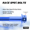 Details of Yamaha MT-07 2014-2019 CNC Crankcase Cover Bolt Kit Set