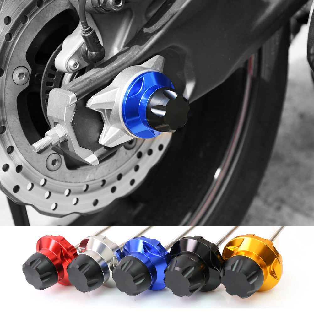 Protection Rear Front Axle Fork Crash Slider for Yamaha MT-07 FZ-07 Protection Rear Front Axle Fork Crash Slider for Yamaha MT-07 FZ-07