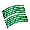 Fit Aprilia TUONO Logo Stripes Wheel Rim Edge Sticker - MC Motoparts
