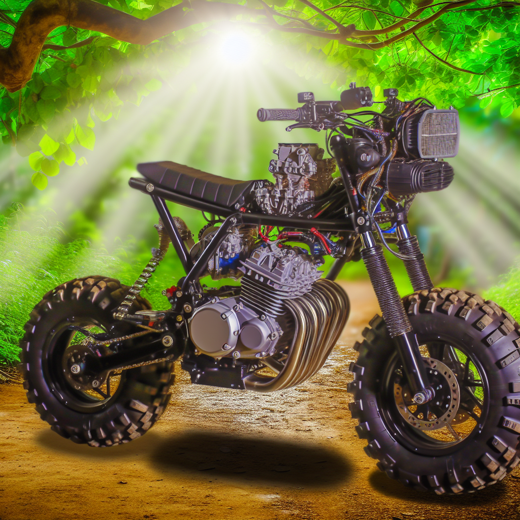 Mini Bike Building Amazon Diesel Mini Bike Build Begins with Rugged Style – MC Motoparts