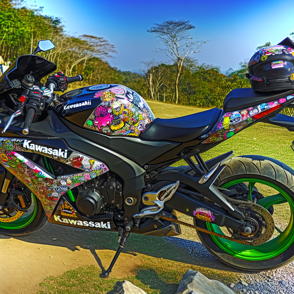 Enhance Your Motorcycle's Style with Kawasaki Stickers and Decals – MC ...