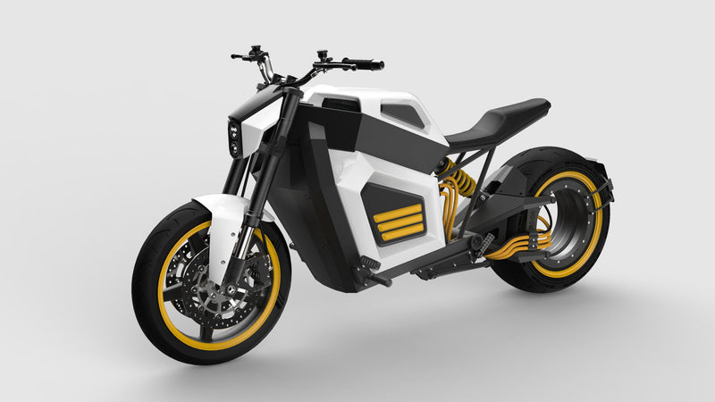 Finnish brand RMK electric motorcycle E2 