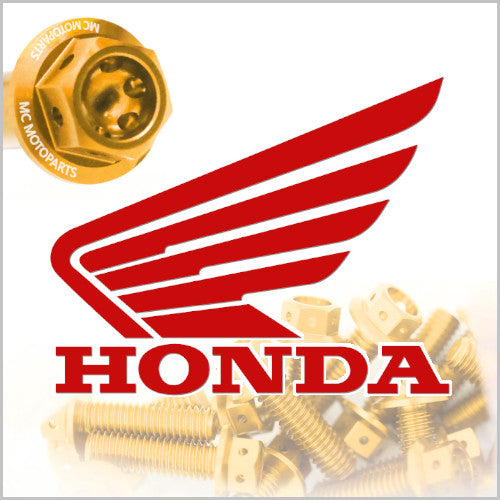 Honda use CNC Race Spec Crankcase Cover Bolt Kit