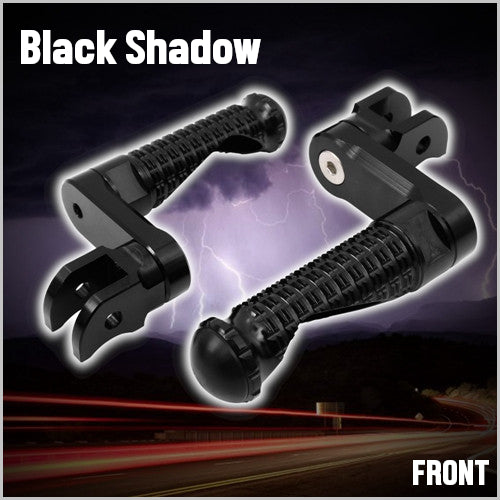 CNC Black Shadow Rider Front Foot Pegs