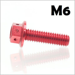 M6 Pre-drilled Flanged Hex Head Bolts