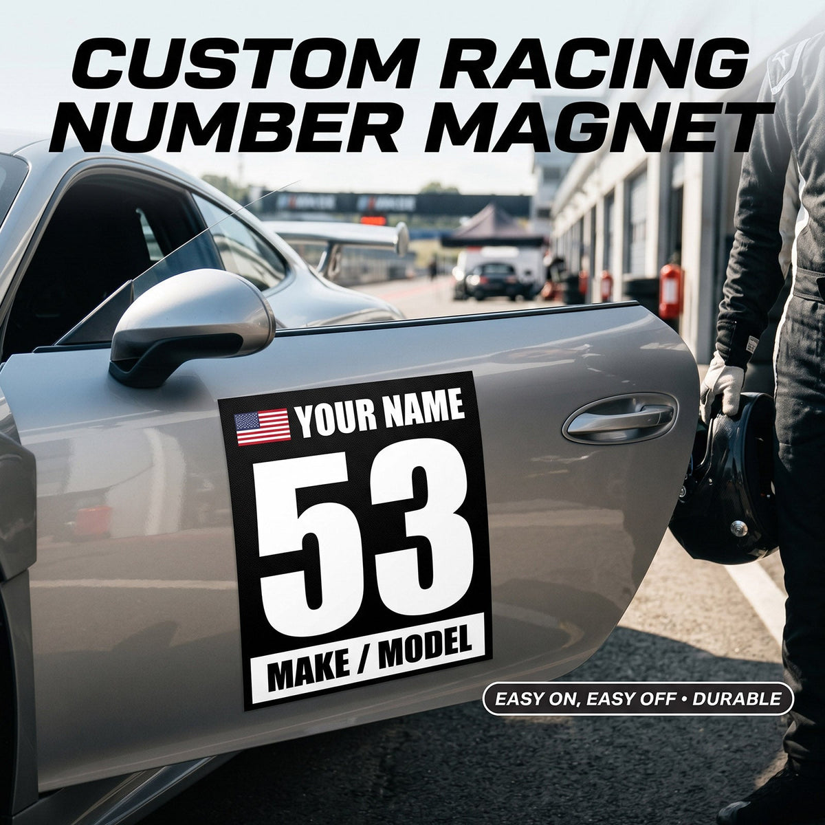 Rectangle Number Magnet