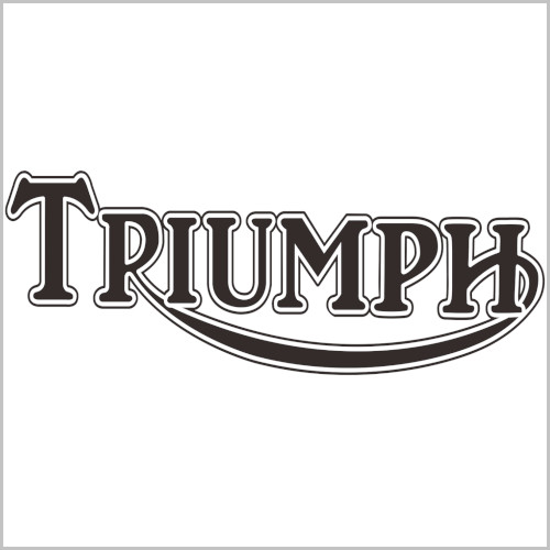 Triumph 17'' Rim Motorcycle Wheel Rim Stickers