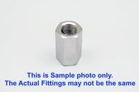 M14x1.5 Female to BSP G 1/2 inch Female Stainless Sensor Adaptor Fittings Conversion