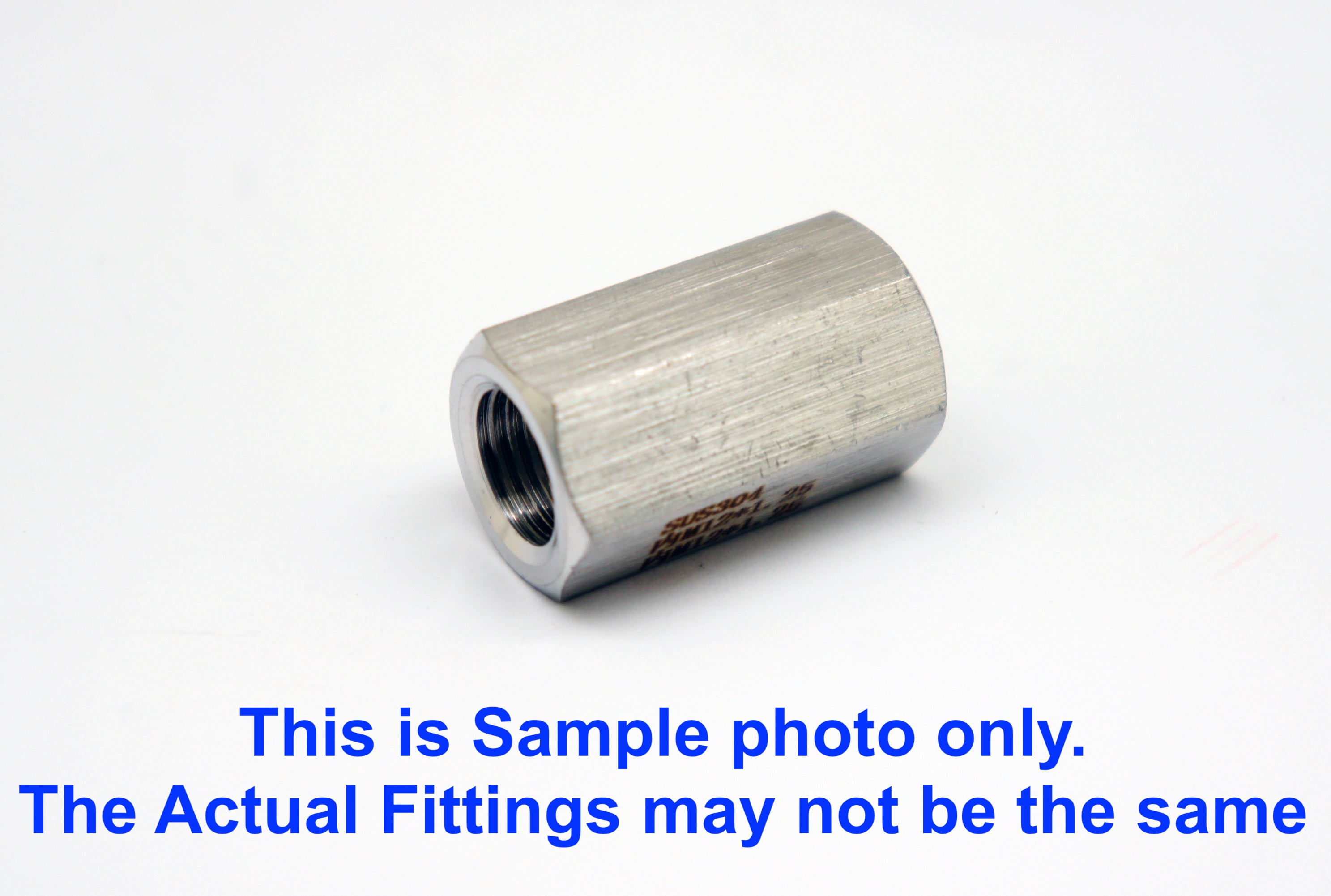 M12x1.25 Female to M12x1.25 Female Stainless Sensor Adaptor