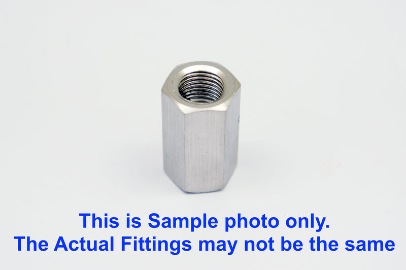 3/8 inch NPT Female to 1/4 inch NPT Female Stainless Sensor Adaptor Fittings Conversion