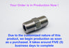 1/4 inch NPT Male to BSP G 3/8 inch Male Stainless Sensor Adaptor Fittings Conversion