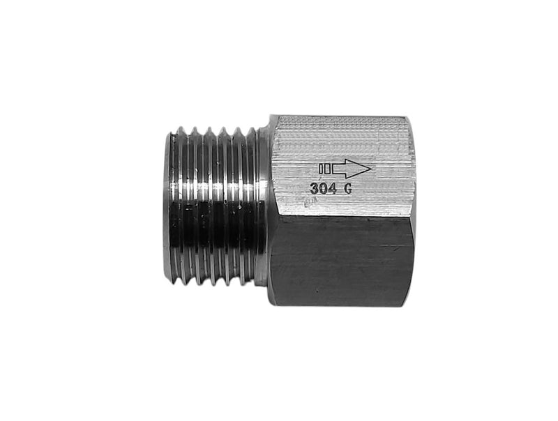 One Way Valve Direction BSP 3/8 inch Male to Female Stainless Steel Fittings Adaptor