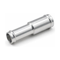 MC Motoparts 16mm to 18mm OD aluminum hose joiner reducer coupler adapter, 45mm straight connector
