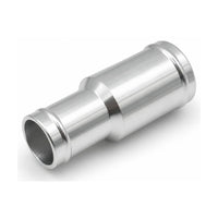 MC Motoparts 9mm to 15mm OD aluminum hose joiner reducer coupler adapter, 45mm straight connector