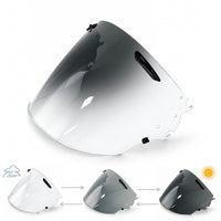 For Arai VAS-Z Photochromic Replacement Visor - VZ-RAM / SZ-R VAS / SZ-R EVO - Self-Tinting, Clear to Dark