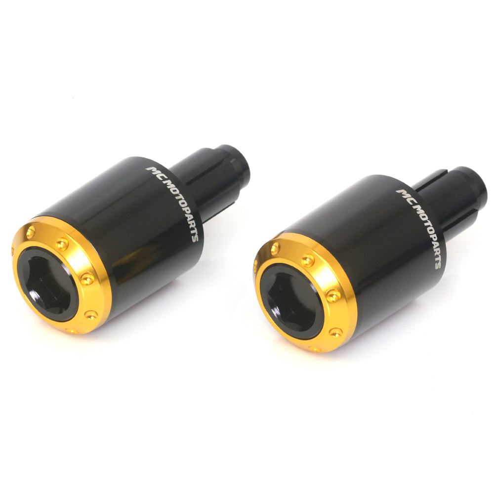 Fit Yamaha XSR 700 900 YZF-R125 XJR1300 ATOM CNC Bar Ends - MC Motoparts