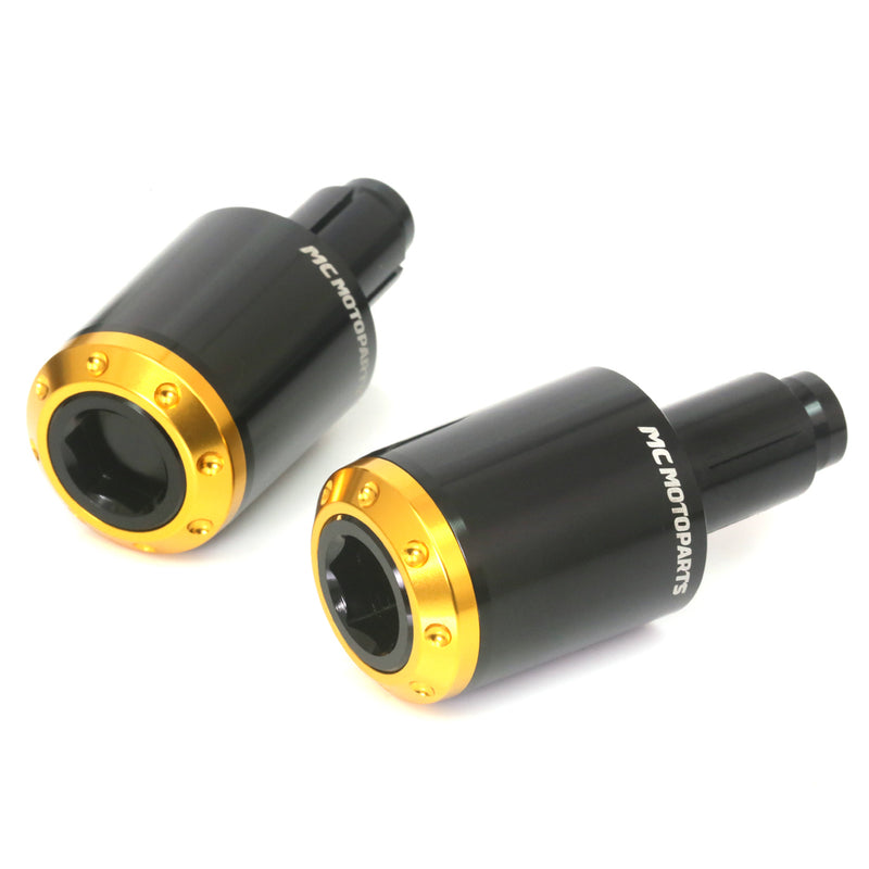 Fit Honda VFR800 VTR1000 VT750 ATOM CNC Bar Ends - MC Motoparts