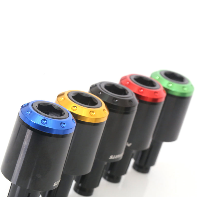 Fit Kawasaki ER-6F 6N ZX 4R 12R ZZR600 ATOM CNC Bar Ends - MC Motoparts