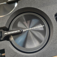 Fit Honda VFR800 Goldwing Intergra 750 MONKEY Reborn CNC Bar End Mirrors Custom Engraved - MC Motoparts