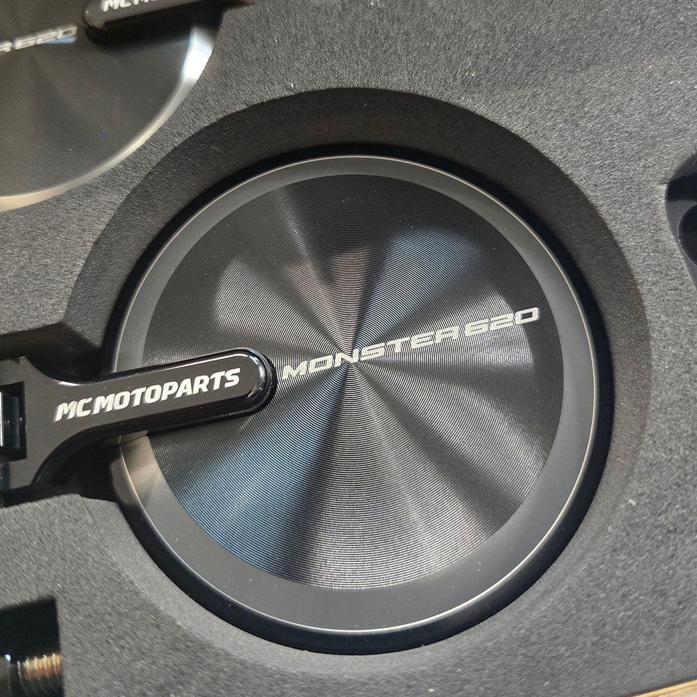 Fit Honda VFR800 Goldwing Intergra 750 MONKEY Reborn CNC Bar End Mirrors Custom Engraved - MC Motoparts