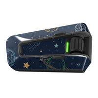 Skin for Cardo Packtalk Edge – Glossy or Matte Vinyl Decal Wrap – Flow & Kinetic Series (1pc)