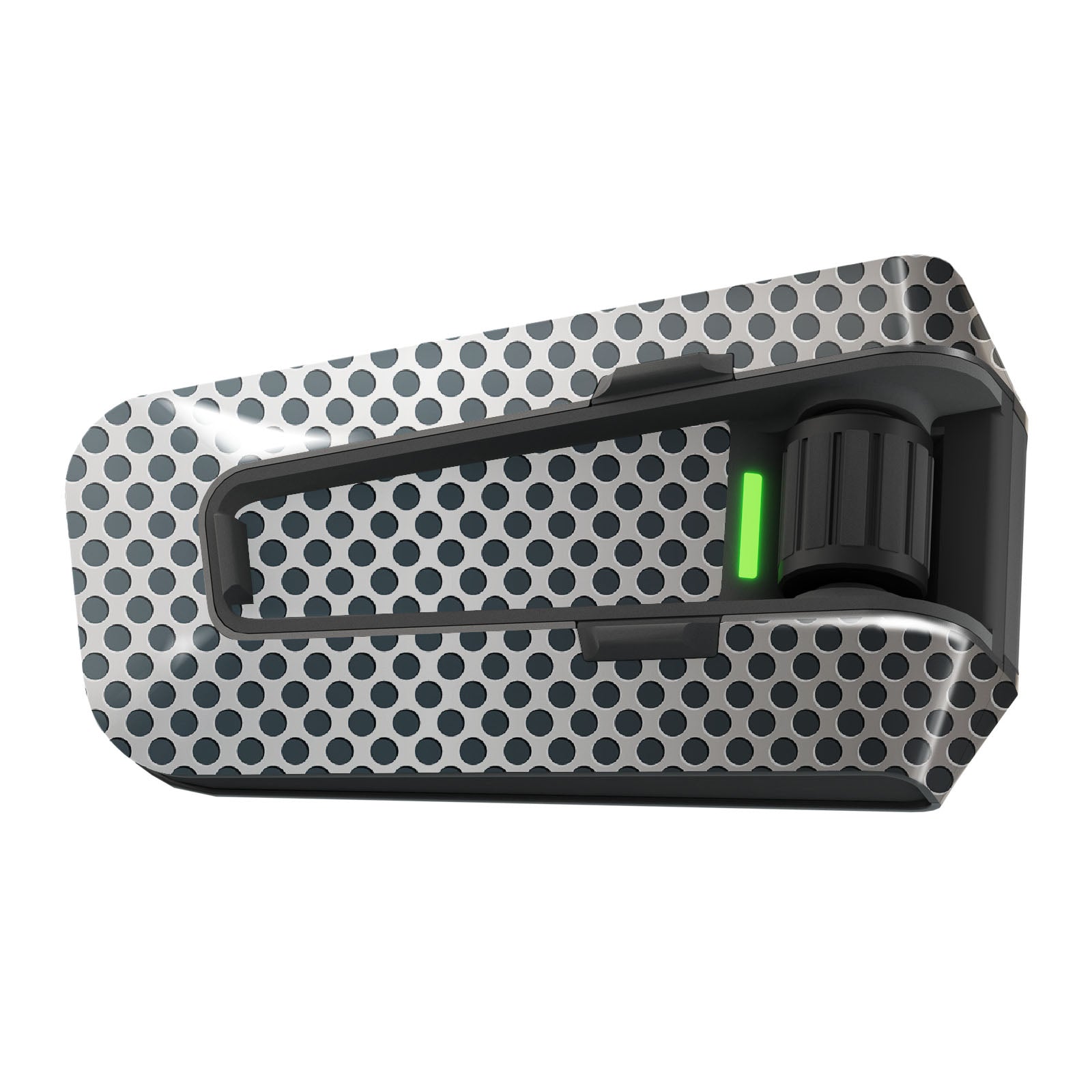 Skin for Cardo Packtalk Edge – Glossy or Matte Vinyl Decal Wrap – Cyber-Hex Series (1pc)