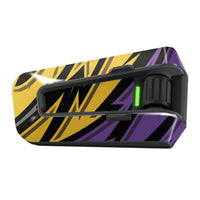 Skin for Cardo Packtalk Edge – Glossy or Matte Vinyl Decal Wrap – Velocity Series (1pc)