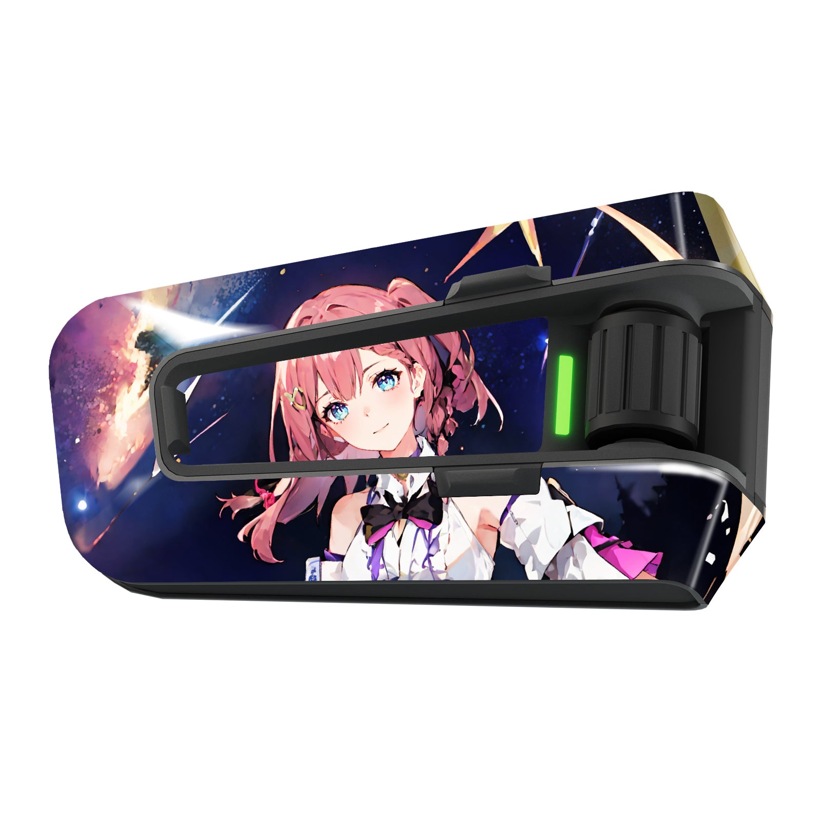 Skin for Cardo Packtalk Edge – Glossy or Matte Vinyl Decal Wrap – Anime Girl Series (1pc)