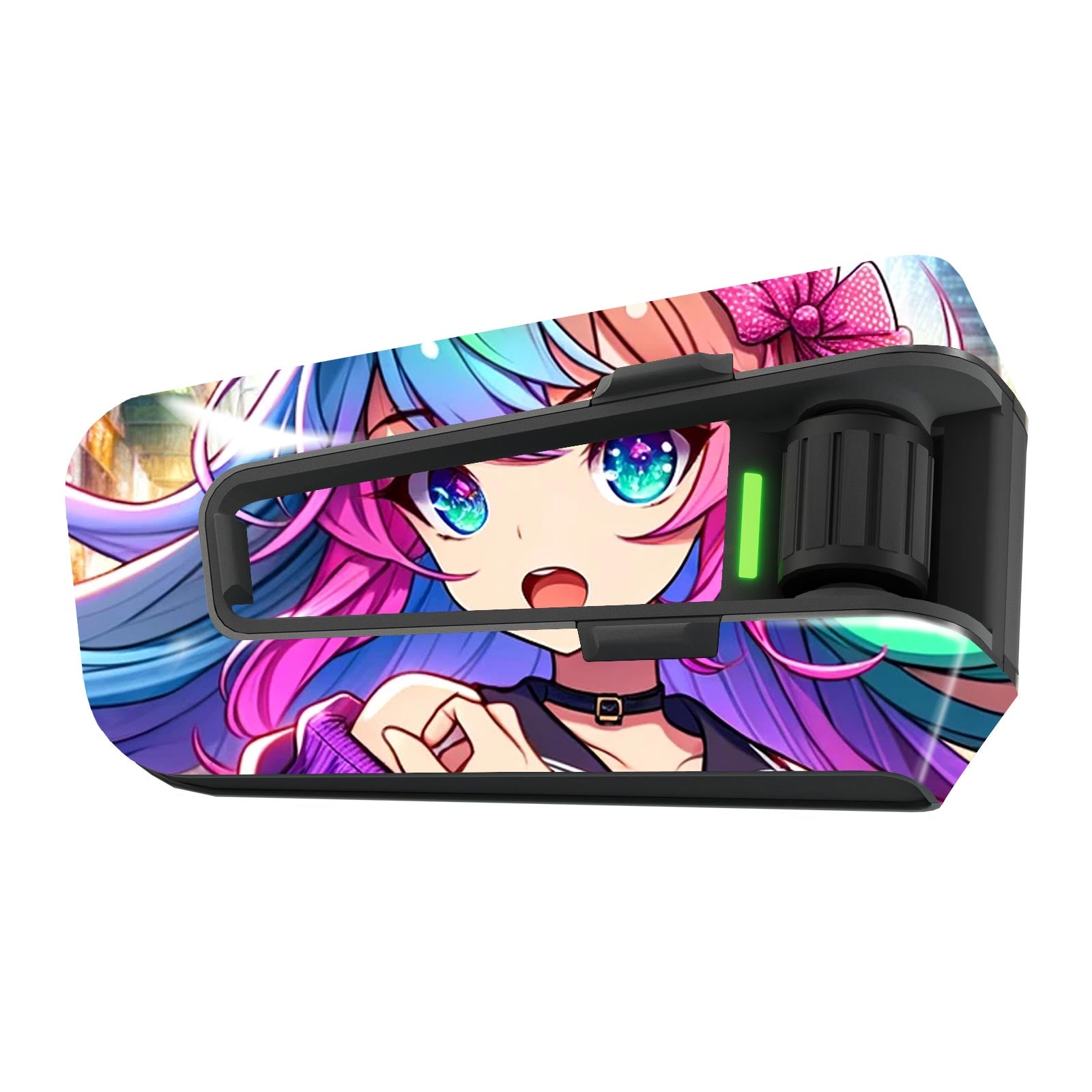 Skin for Cardo Packtalk Edge – Glossy or Matte Vinyl Decal Wrap – Anime Girl Series (1pc)