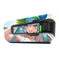Skin for Cardo Packtalk Edge – Glossy or Matte Vinyl Decal Wrap – Anime Girl Series (1pc)