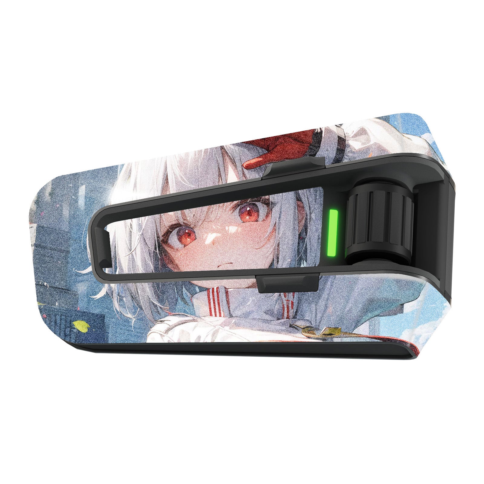 Skin for Cardo Packtalk Edge – Glossy or Matte Vinyl Decal Wrap – Anime Girl Series (1pc)