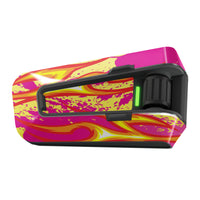 Skin for Cardo Packtalk Edge – Glossy or Matte Vinyl Decal Wrap – Flow & Kinetic Series (1pc)