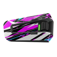 Skin for Cardo Packtalk Edge – Glossy or Matte Vinyl Decal Wrap – Geometric & Cyber Series (1pc)