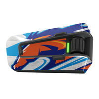 Skin for Cardo Packtalk Edge – Glossy or Matte Vinyl Decal Wrap – Flow & Kinetic Series (1pc)