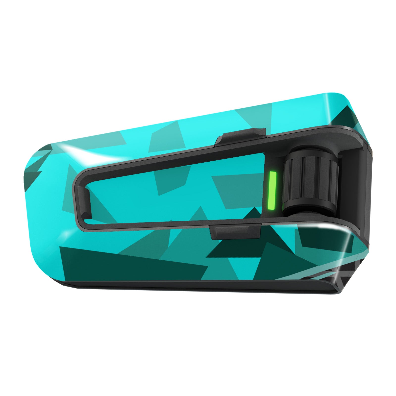 Skin for Cardo Packtalk Edge – Glossy or Matte Vinyl Decal Wrap – Cyber-Hex Series (1pc)