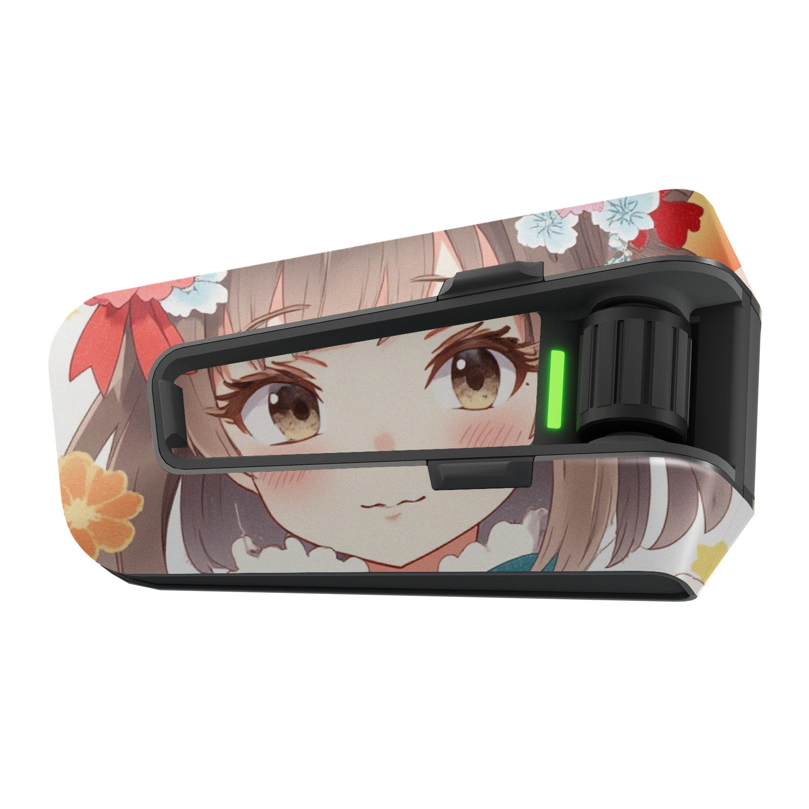 Skin for Cardo Packtalk Edge – Glossy or Matte Vinyl Decal Wrap – Anime Girl Series (1pc)