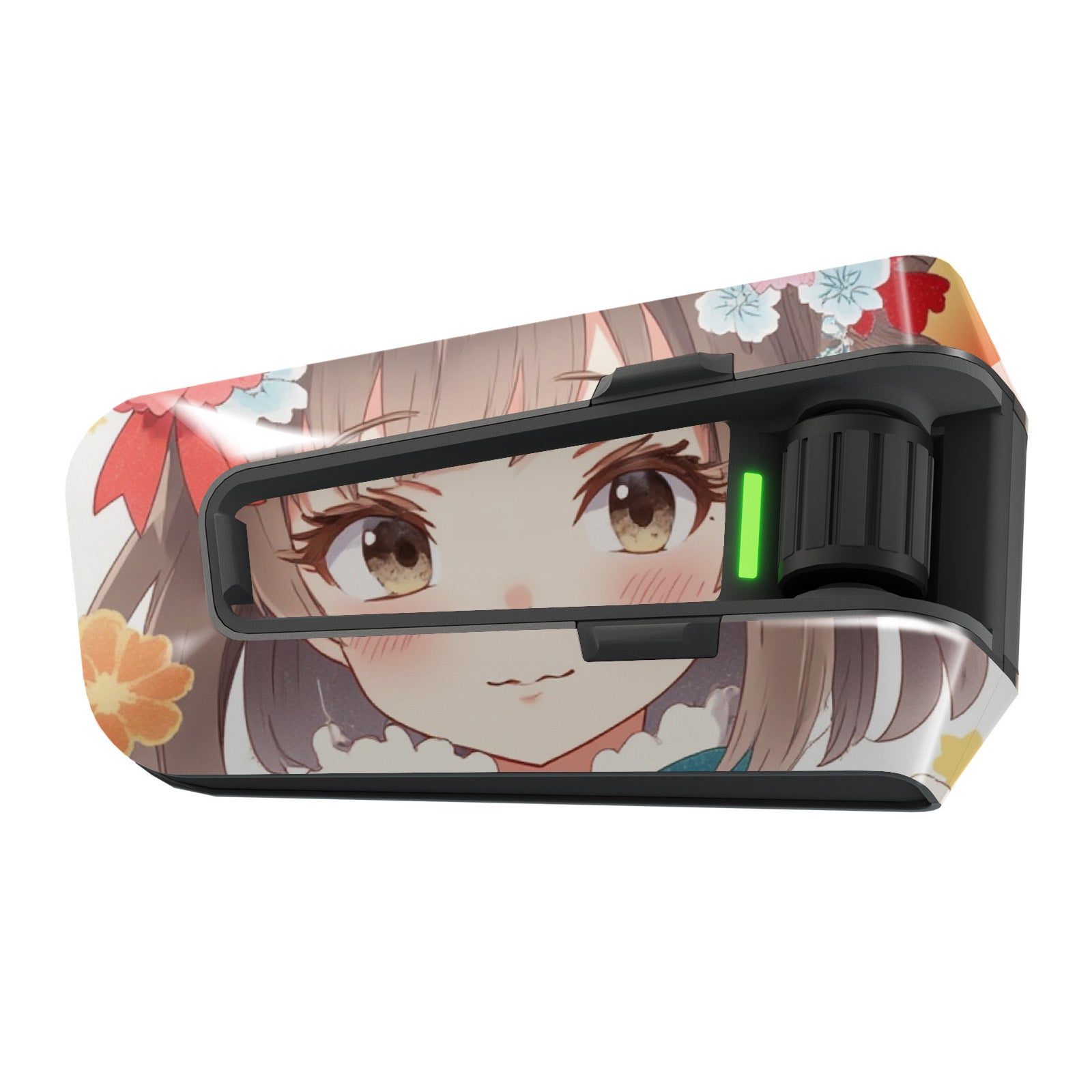 Skin for Cardo Packtalk Edge – Glossy or Matte Vinyl Decal Wrap – Anime Girl Series (1pc)