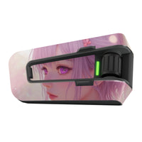 Skin for Cardo Packtalk Edge – Glossy or Matte Vinyl Decal Wrap – Anime Girl Series (1pc)