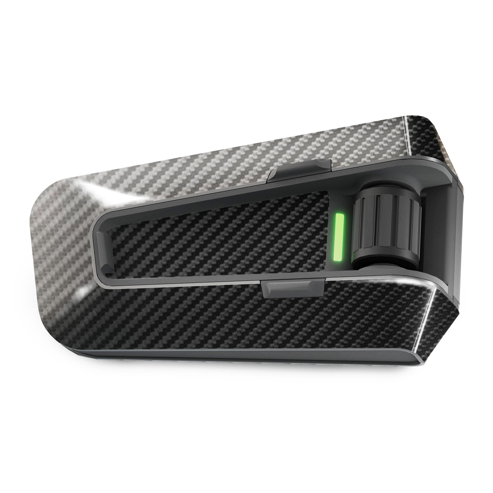 For Cardo Packtalk Edge Device Decal Sticker – Carbon Fiber Glossy (1pc)