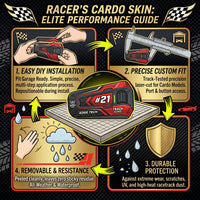 Custom Photo Skin Sticker for Cardo Packtalk Edge Motorcycle Intercom - Personalised Decal Wrap