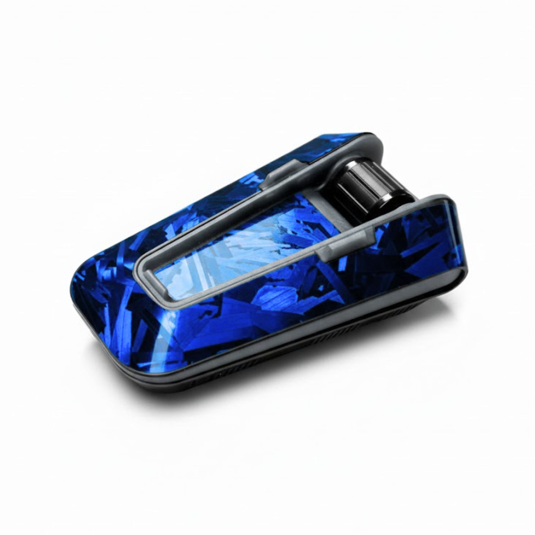 For Cardo Packtalk Edge Device Decal Sticker – Forged Carbon Glossy (1pc)