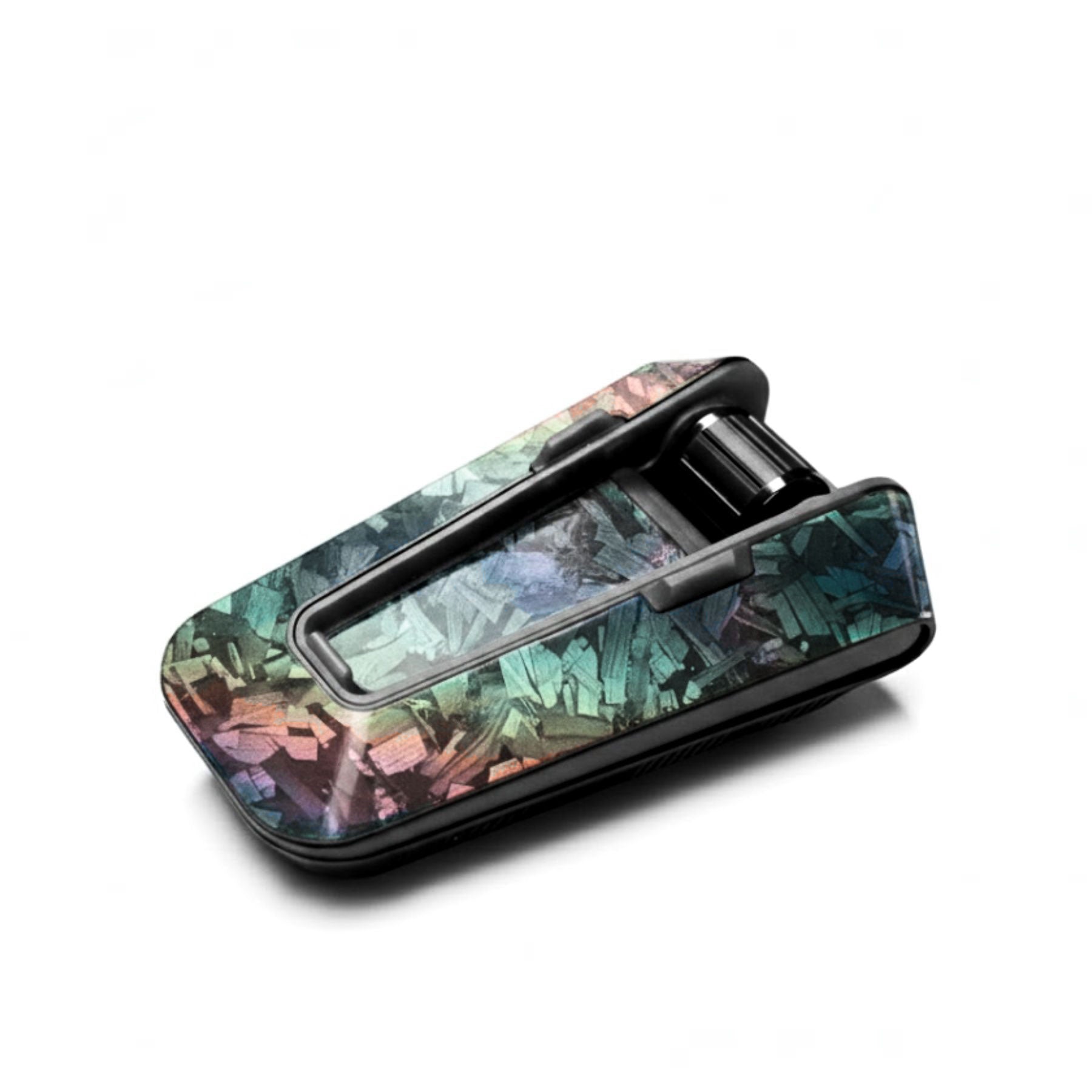 For Cardo Packtalk Edge Device Decal Sticker – Forged Carbon Glossy (1pc)