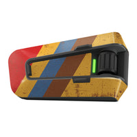 Skin for Cardo Packtalk Edge – Glossy or Matte Vinyl Decal Wrap – Vintage Racing Series (1pc) - MC Motoparts