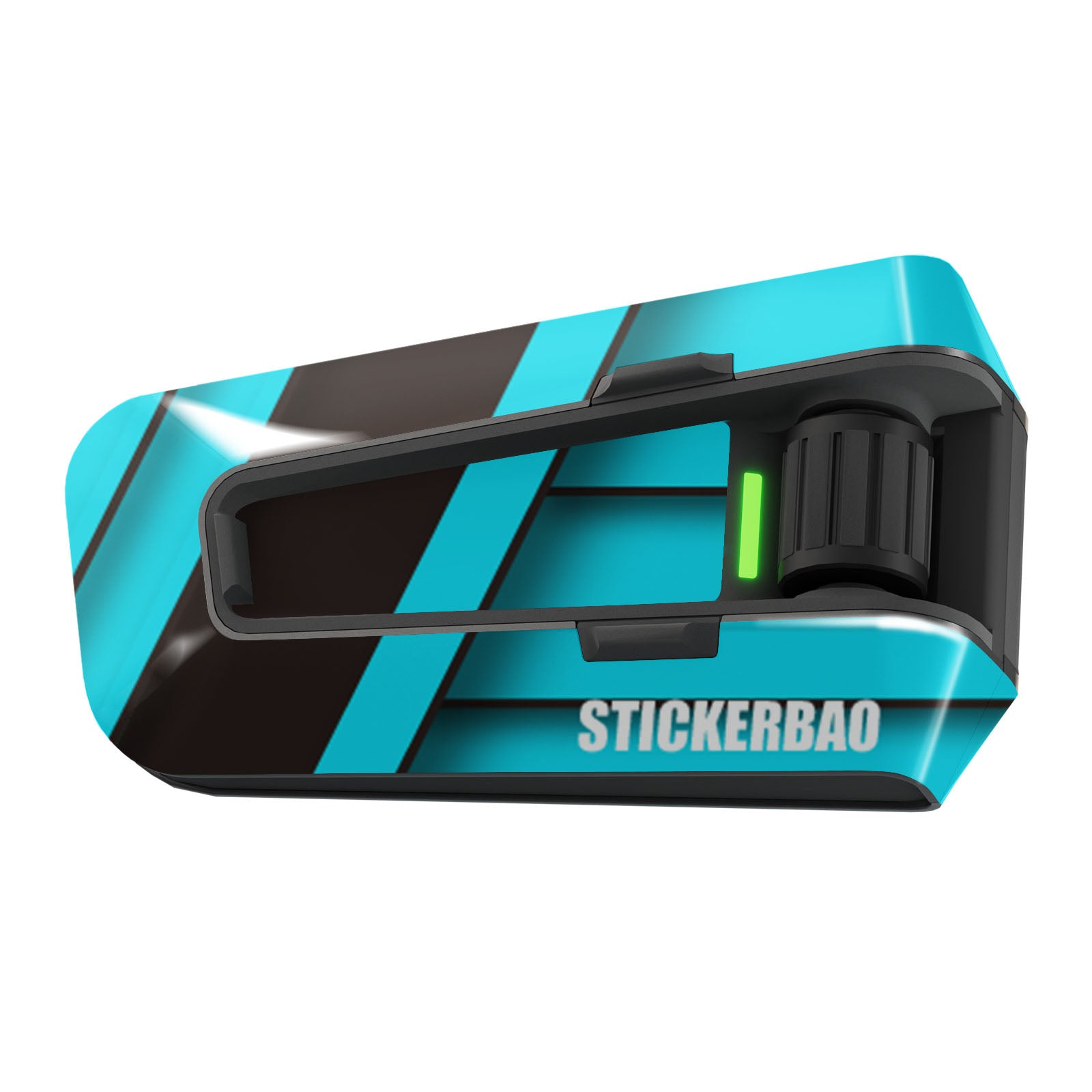 Skin for Cardo Packtalk Edge – Glossy or Matte Vinyl Decal Wrap – Cyber-Tech Series (1pc)