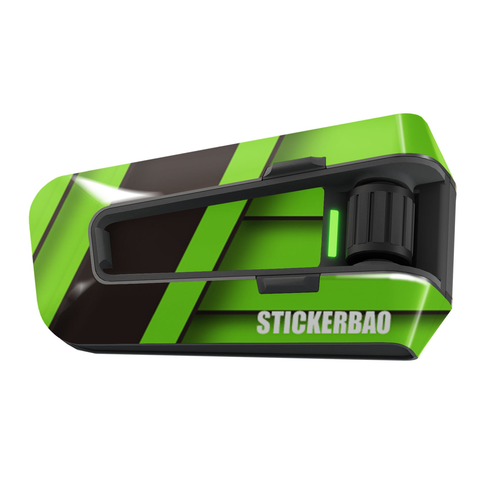 Skin for Cardo Packtalk Edge – Glossy or Matte Vinyl Decal Wrap – Cyber-Tech Series (1pc)