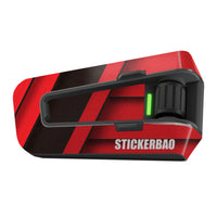 Skin for Cardo Packtalk Edge – Glossy or Matte Vinyl Decal Wrap – Cyber-Tech Series (1pc)