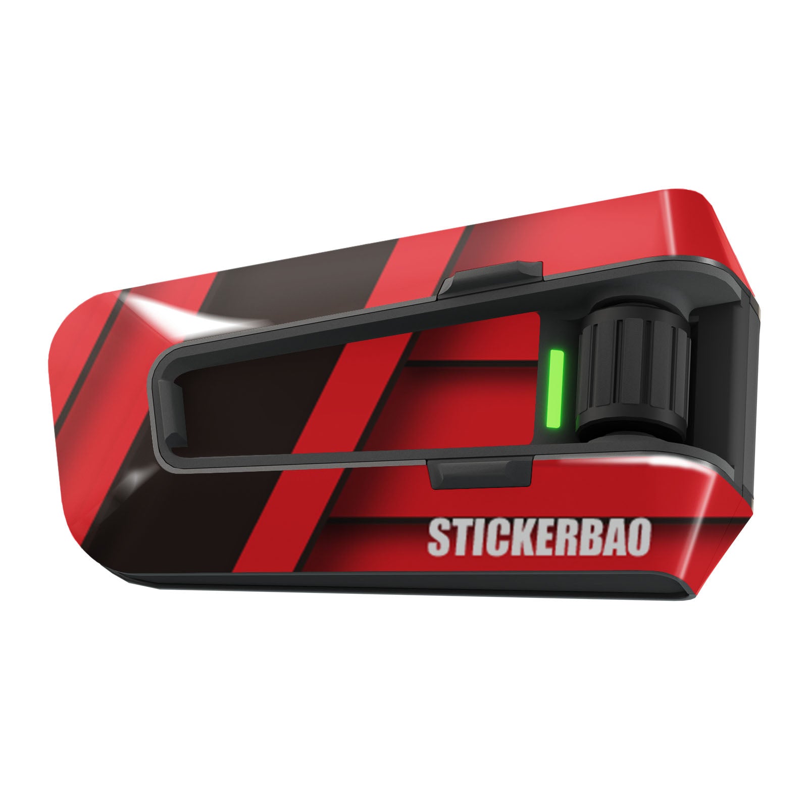 Skin for Cardo Packtalk Edge – Glossy or Matte Vinyl Decal Wrap – Cyber-Tech Series (1pc)